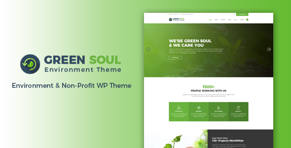 Green Soul - Environment WordPress Theme