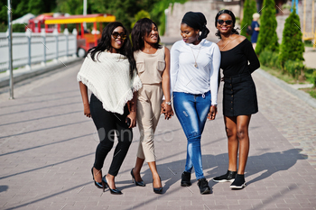Group of african womens stock photo NULLED
