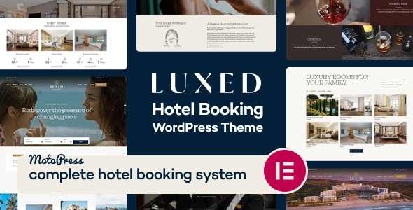 Luxed - Hotel Booking WordPress Theme