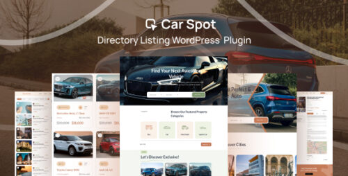 CarSpot - Car Directory Listing WordPress Plugin
