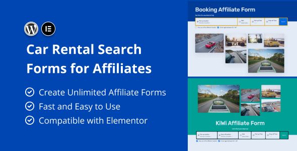 Car Rental Search Forms for Affiliates NULLED