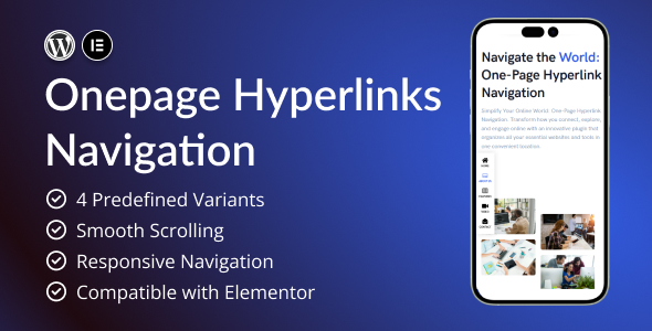OnePage Hyperlinks Navigation NULLED